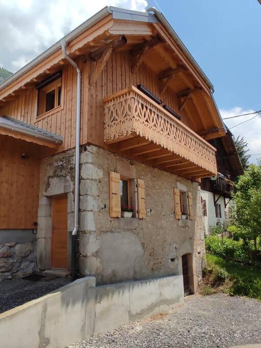 L'Echappee Belle En Montagne - Site Location-Chalet Mieussy Экстерьер фото