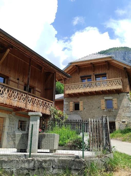 L'Echappee Belle En Montagne - Site Location-Chalet Mieussy Экстерьер фото